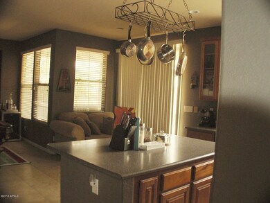 View from Kitchen to Family Room