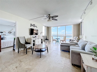 Living Room - Water Views - Access to both balconies