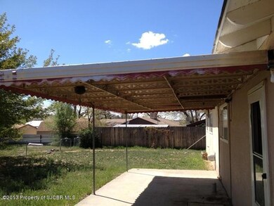 Covered patio