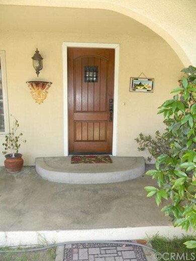 Beautiful, new front door.