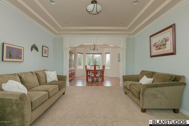 Living areas have lovely trim thruout