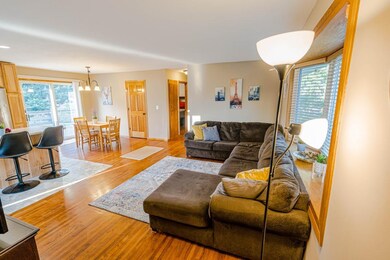Open concept layout