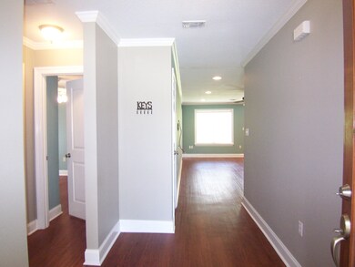 Entrance from front door.