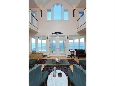 Living Room. The dramatic view that...
