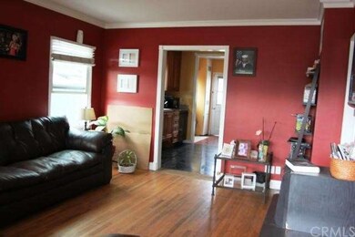 Living room looking toward kitchen 