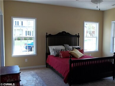 Master Bedroom - The master suite has a large walk