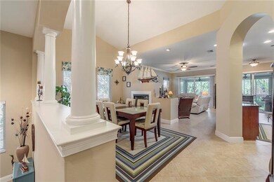Approaching Dining Room, Living / Great Room, Kitc
