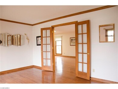 Incredible hard wood floors flow from one room to 