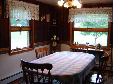 Dining Room. The dining room is open to the living