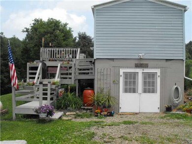 Patio/Deck nice new deck and double doors into ful