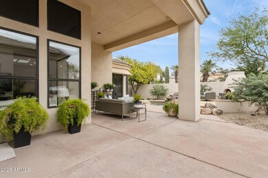 Covered patio