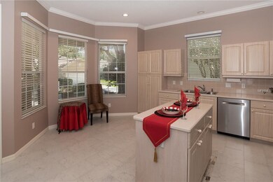 Bay window breakfast nook.