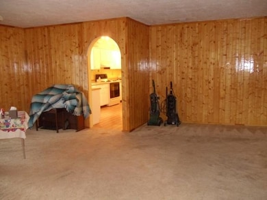 main living to kitchen