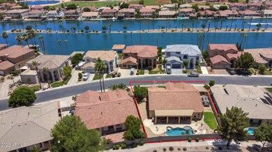 Aerial view of the community