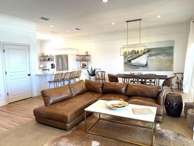 Open Living and Dining Area...