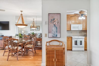 View from secondary bedrooms very open floor plan.