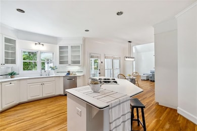 kitchen open to family room