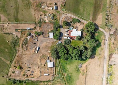 Aerial overview of property's location