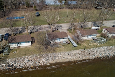 Aerial view of Cabin