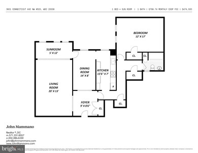 The Broadmoor Cooperative unit 503, Washington, DC 20008 - photo 4