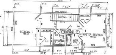 second floor plan