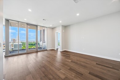 Living room features panoramic views.