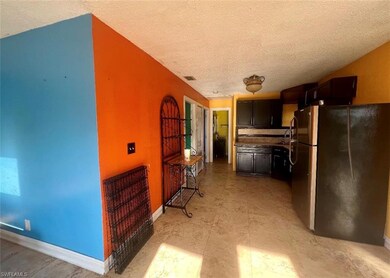 living room to kitchen