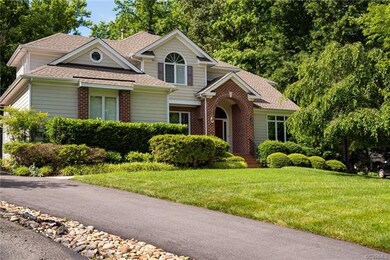 Landscaped park like setting both front and back o