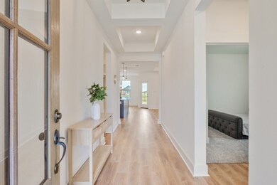 Step inside to a light filled entry with stylish t
