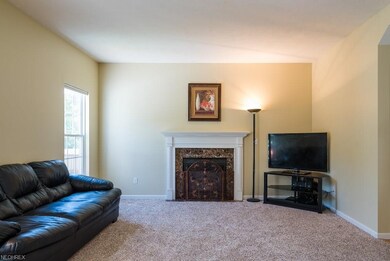 Great room with gas fireplace
