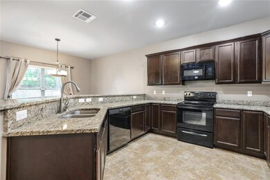 Granite Counters and Breakfast Bar