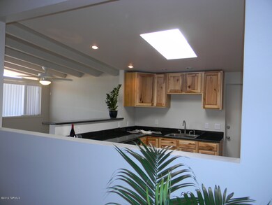 View from living area