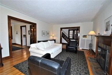 Living room is large and inviting, flows to dining
