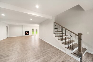 New staircase, redesigned and moved to give a more