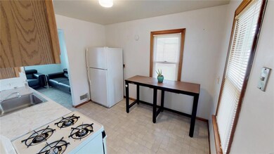 Kitchen with snack/eating bar (stays)