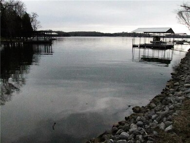 Rip wrapped shoreline.