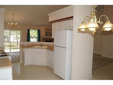 View from front corner in kitchen