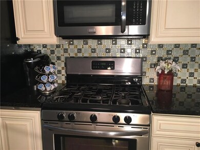 This five burner gas stove is a chefs dream.