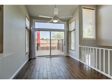 Breakfast Room with Oversized Patio Door leading t
