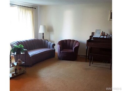 Living Room Extra large living room ,carpeted but 