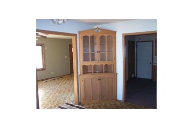 Dining Room. Built-in cabinet in the dining room.