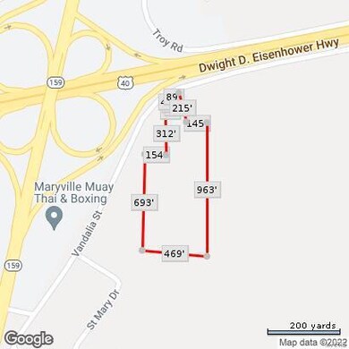 106 Troy Rd, Collinsville Lot Map