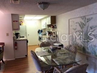 Dining room, kitchen, storage