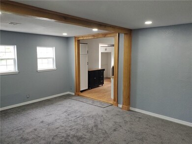 Huge Family Room with New Lighting and Custom Cut 