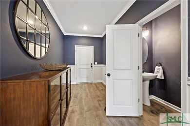 1/2 bath in hallway