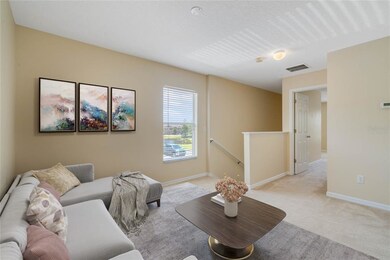 At the top of the stairs is a comfortable LOFT tha