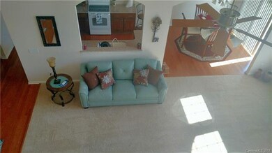 VIEW FROM BONUS ROOM THAT OVERLOOKS GREAT ROOM