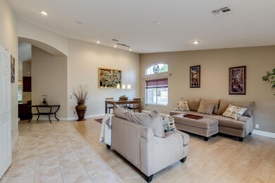 Spacious living room