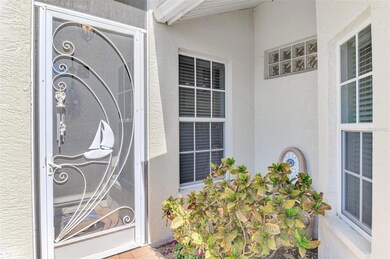 Screened entry way