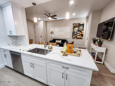 Kitchen and Living Area